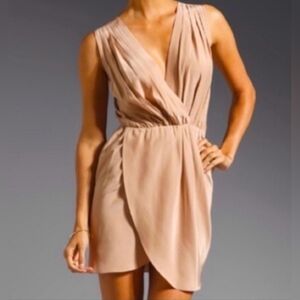 Amanda Uprichard Silk Wrap Dress